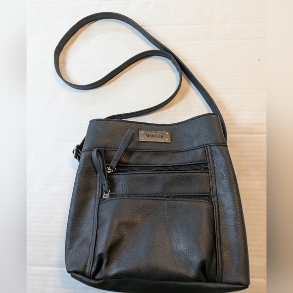 Multisac Handbags - Multisac Black Crossbody Bag